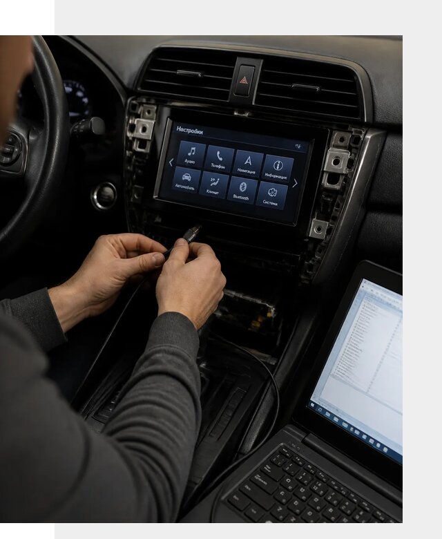 Русификация японских автомагнитол под ключ в Новотроицке