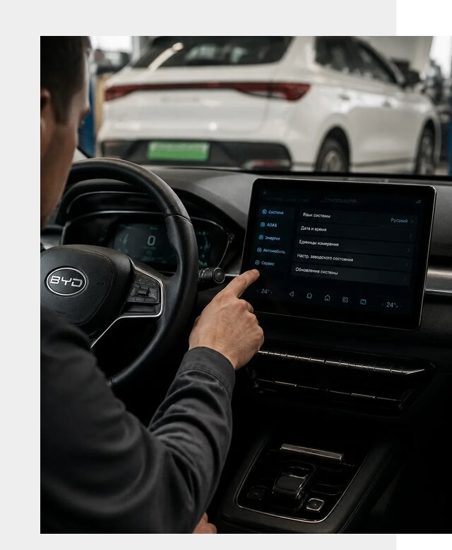 Русификация BYD E2 в Новотроицке от 15597 р. | ФастМобиль-Нвт под ключ
