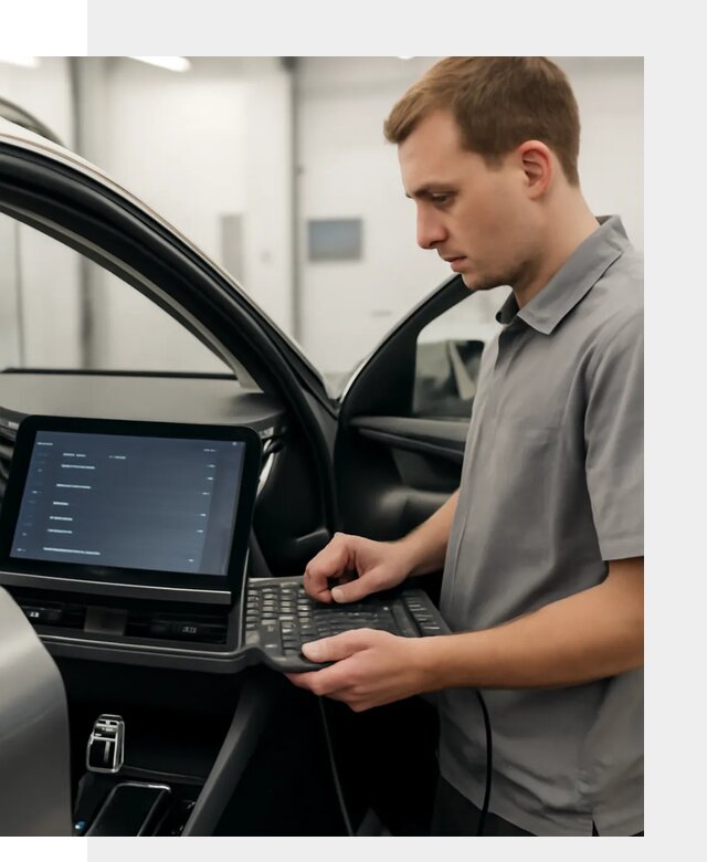 Русификация мультимедиа автомобилей Lynk Co в Новотроицке