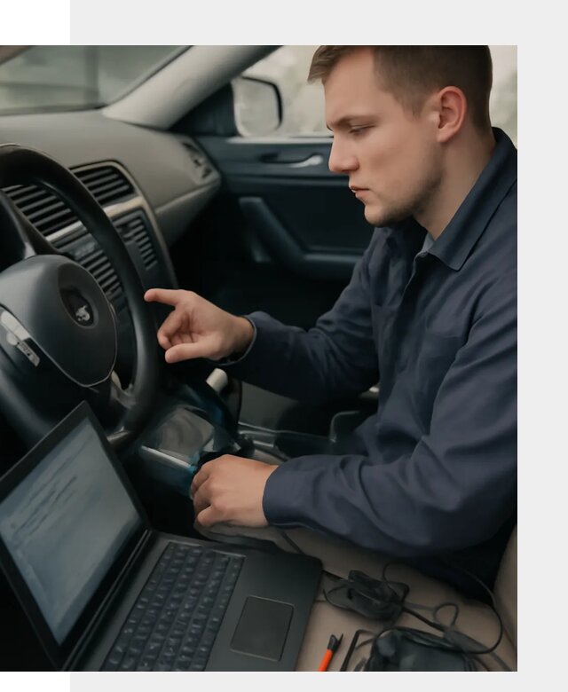 Выездная русификация автомобиля с выездом в Новотроицке