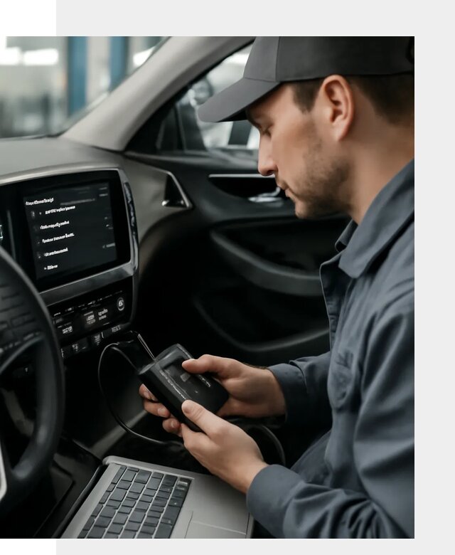 Русификация штатного головного устройства автомобиля в Новотроицке