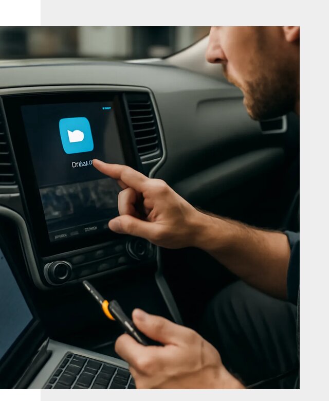 Установка VK Видео на штатный экран автомобиля в Новотроицке
