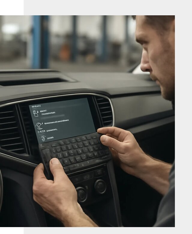 Установка русской клавиатуры для автомобиля в Новотроицке